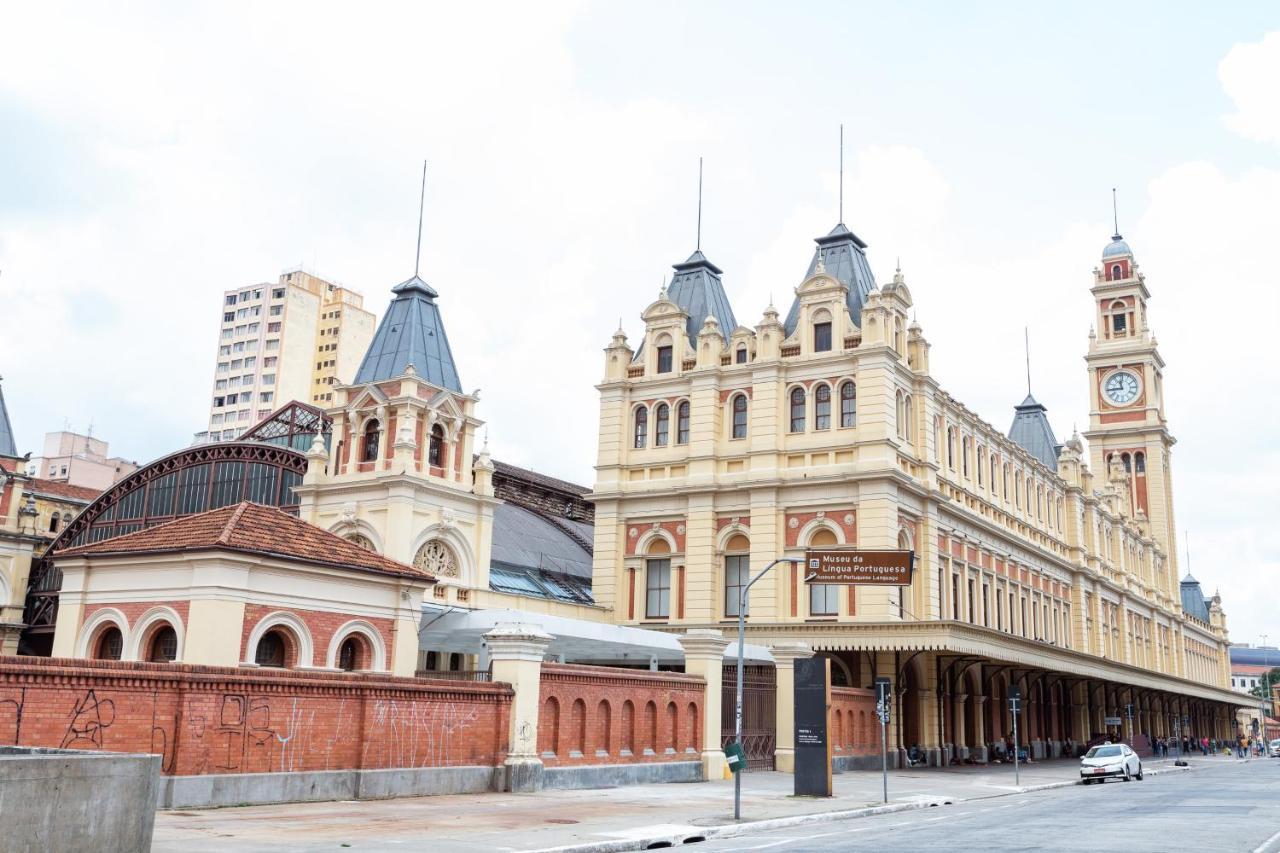 Apartamento Com Wifi Proximo Ao Metro Luz São Paulo Eksteriør bilde